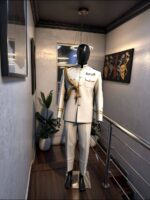 Admiral Elite White Military-Inspired Suit - Image 4