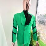 Emerald Blade Green & Black Asymmetric Suit 2026